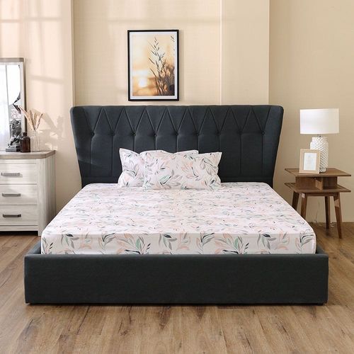 AW23 Bliss Oliana 3- Piece Super King Fitted Sheet Set 200x200 Cm Peach