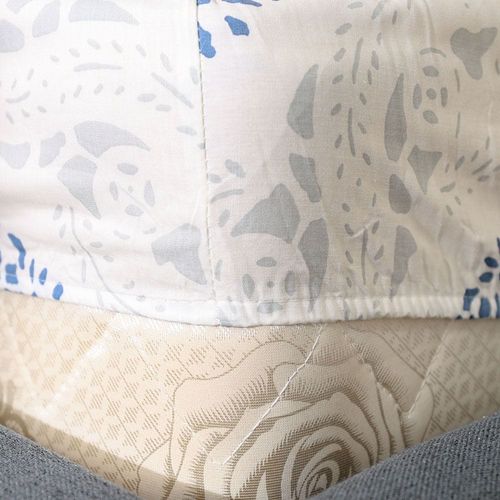 AW23 Bliss Linear 3- Piece Queen Fitted Sheet Set 160x200 Cm Blue