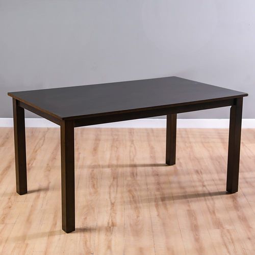 Teddy 1+6 Dining Set - Asrio Brown