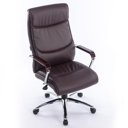 Boss Swivel High Back Office Chair - Brown