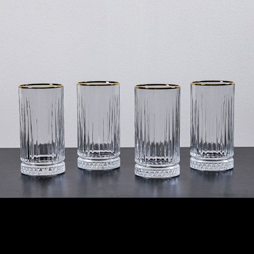 Elysia Golden T.Dof Glass 450Cc 4Pc St - Pb-520015G