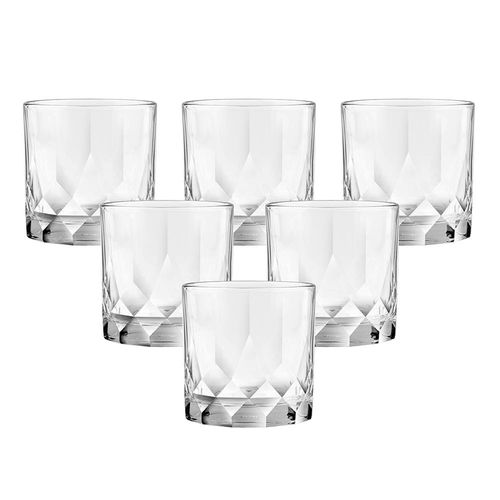 Ocean 6-Piece Connexion Double Rock Glass Set 350Ml