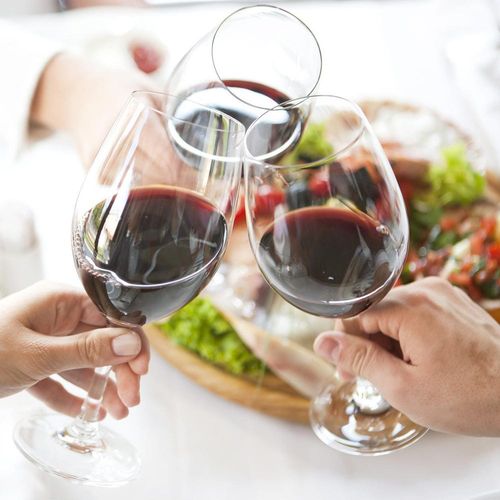 Ocean 6-Piece Madison Bordeaux Glass Set 600Ml