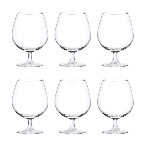 Ocean 6-Piece Madison Cognac Glass Set 650Ml