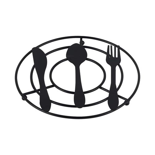 Atticus Trivet Matte Black 20X1.8HCM