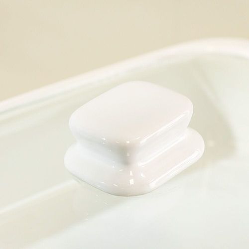 Pristine Rect.Casserole 39CM 3.15L White