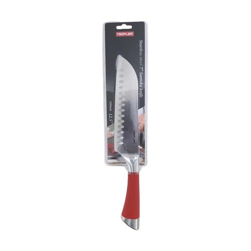 Neoflam 7" Santoku Knife With Tpr Handle