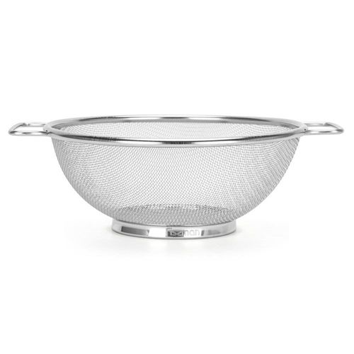 Fissman Round Strainer With Handle Silver 22Cm
