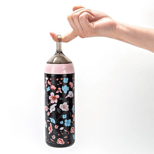 Santeco Yoga Stainless Steel Vacuum Bottle Black 500 Ml