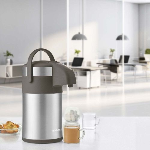 Borosil Vacuum Stainless Steel Airpot 3000 Ml