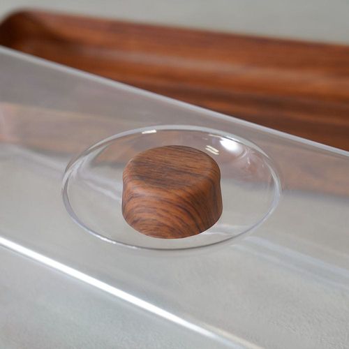 Evelin Bread & Cake Serving Tray- W/Cover 16 x 39 x 13CM