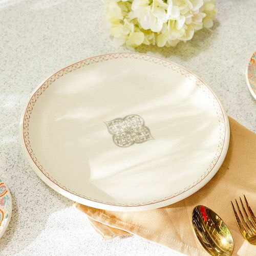 Samarakand Dinner Plate Grey 26X2Cm