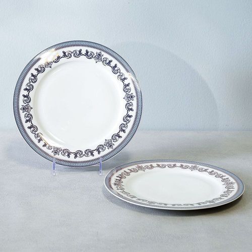 Beyonce Damask 26-Pc New Bone China Dinner Set - Serves 8
