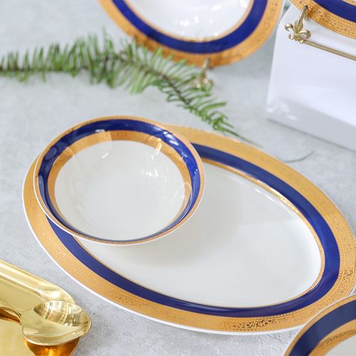 Beyonce Royal 26-Pc New Bone China Dinner Set - Serves 8