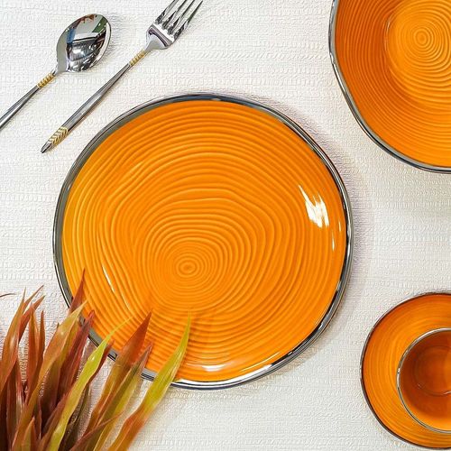 Sienna Dinner Plate Yellow 10.5 Inch