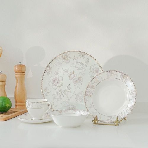 Austin 20-Pc Fine Bone China Dinner Set -Serves 4
