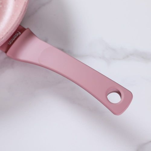 Smoky Pink Marble Coating 28Cm Frypan - 15030