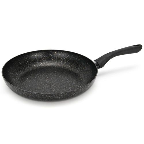 Fissman Frying Pan Aluminum And TouchStone Coating With Induction Bottom Promo Series Black 24x45cm