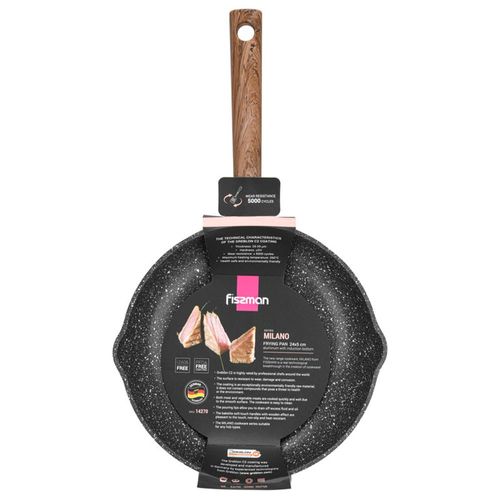 Fissman Frying Pan Milano Black 24x5cm