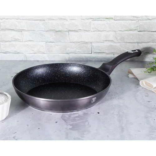BerlingerHaus Frypan Metallic Line Carbon Pro Edition Dark Grey 20CM 1L -Free Protector