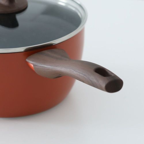 Danube Impression Sauce Pan with Lid -Orange