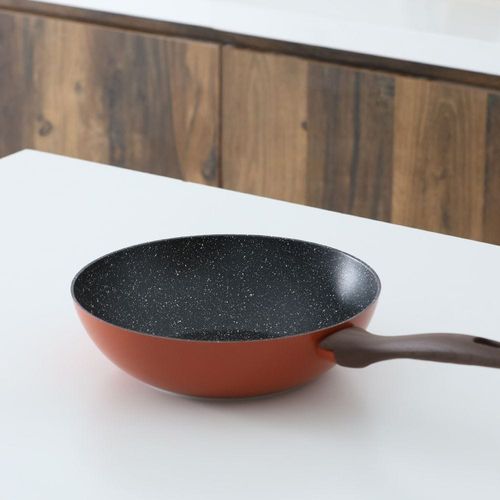 Danube Impression Wok with Lid - Orange