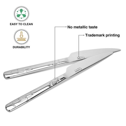 Turin 2-Piece Dinner Knives Turin (Stainless Steel)