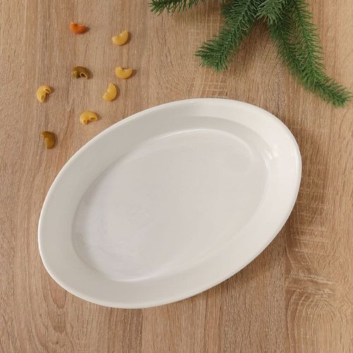 Serax Procelain Oval Baker White 26.5x18.5x5.5CM