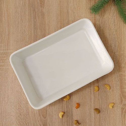 Serax Procelain Rectangular Baker White 24.5x15.5x5CM 