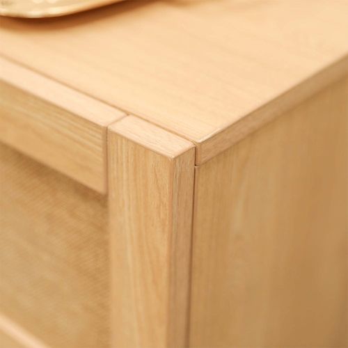 Hermano Wine Cabinet-Natural Wood