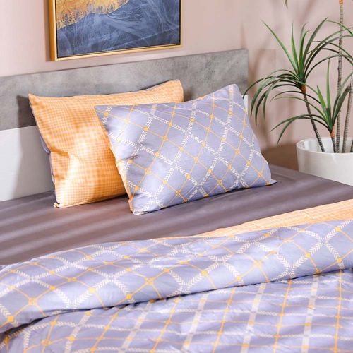 Viviana frieze 3- Piece King Duvet Cover Set Grey