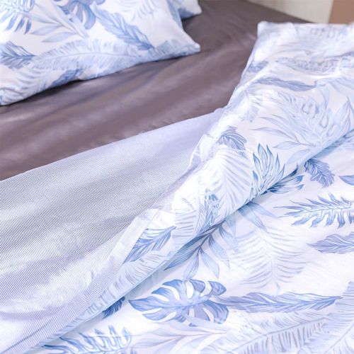 Viviana Bloomed 3-Piece King Duvet Cover Set  White