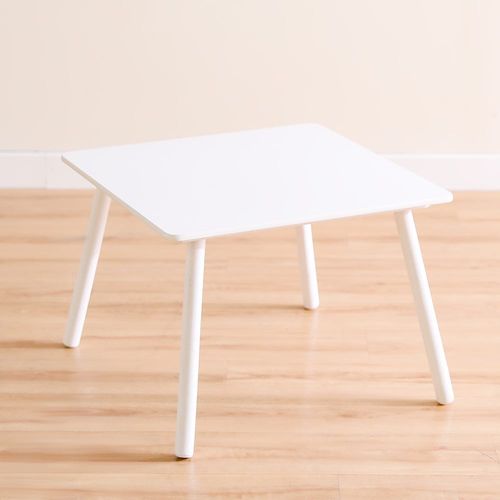 Toddler 1+2 Kids Table and Chair Set - White