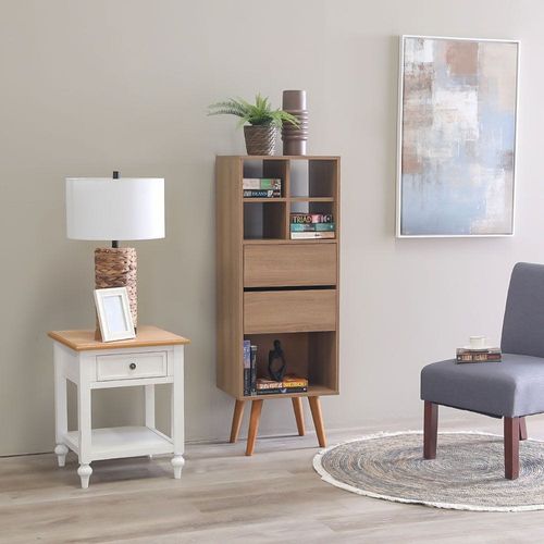 Monte Bookcase – Almond – With 1-Year Warranty