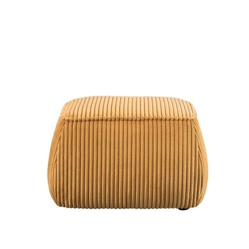 Azul Fabric Stool - Honey gold - With 5-Year Warranty