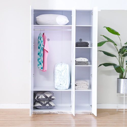 Gingko 3 Door Wardrobe - 2 Years Warranty