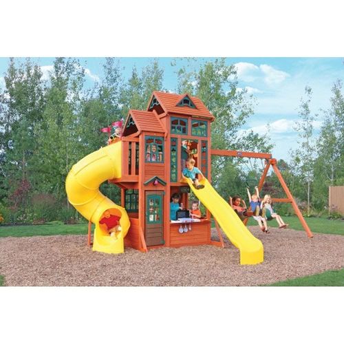 Kidkraft Canyon Ridge Wooden Swing Set / Playset