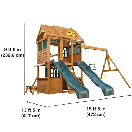 Kidkraft Overland Heights Swing Set
