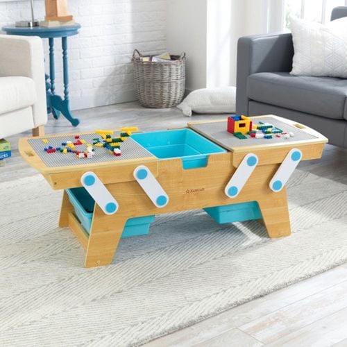 Kidkraft Building Bricks Play N Store Table 