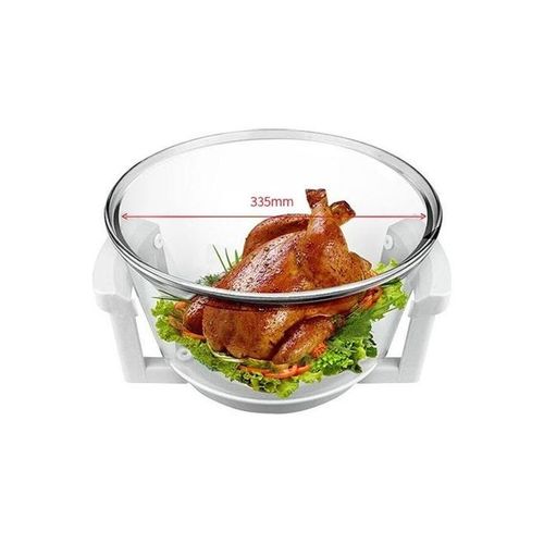 4 in 1 Multifunctional Oil-Free Light Wave Oven Air Frying Pan Multicolour 41 x 26 x 39cm