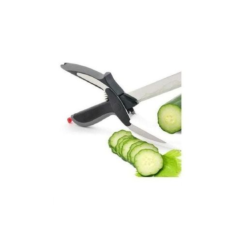 2-In-1 Clever Cutter Black/Silver
