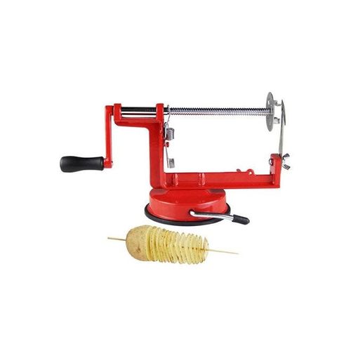 Spiral Potato Slicer Red 24x11x15centimeter