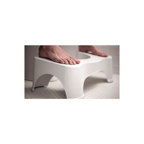 Bathroom Toilet Stool White 9inch