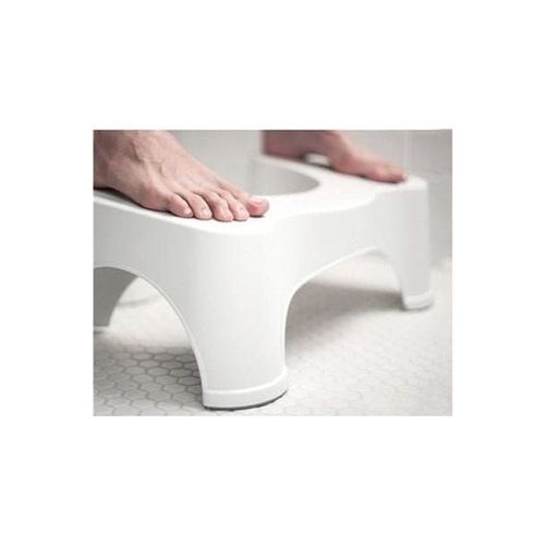 Toilet Foot Stool White 9inch