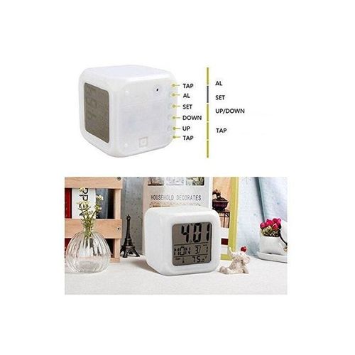 Colour Changing Digital Alarm Clock