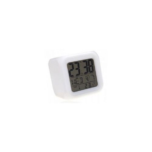 Glowing Led 7 Color Change Digital Alarm Clock Multicolour