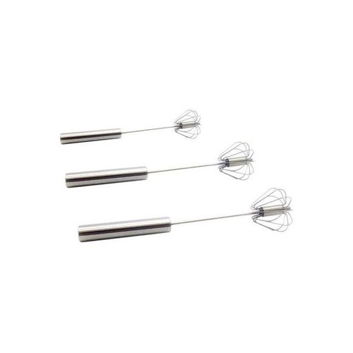 Automatic Egg Beater Mixing Tool Silver 12inch