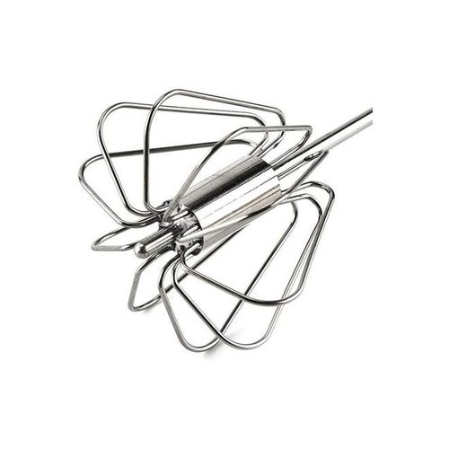 Stainless Steel Egg Beater Silver 260x55millimeter