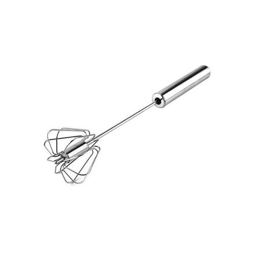 Stainless Steel Egg Beater Silver 260x55millimeter