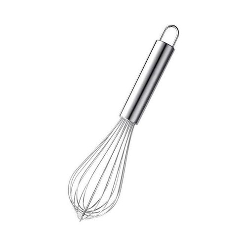 Stainless Steel Egg Beater Silver